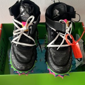 Worn once off white Air Force 1 mid sp